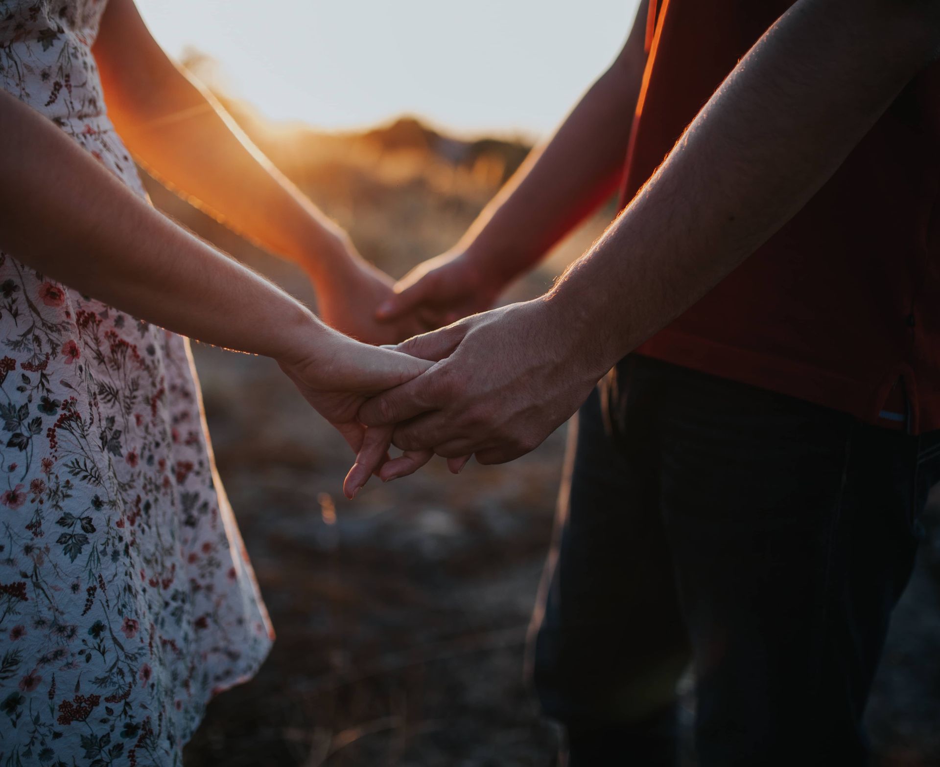 calming green forest